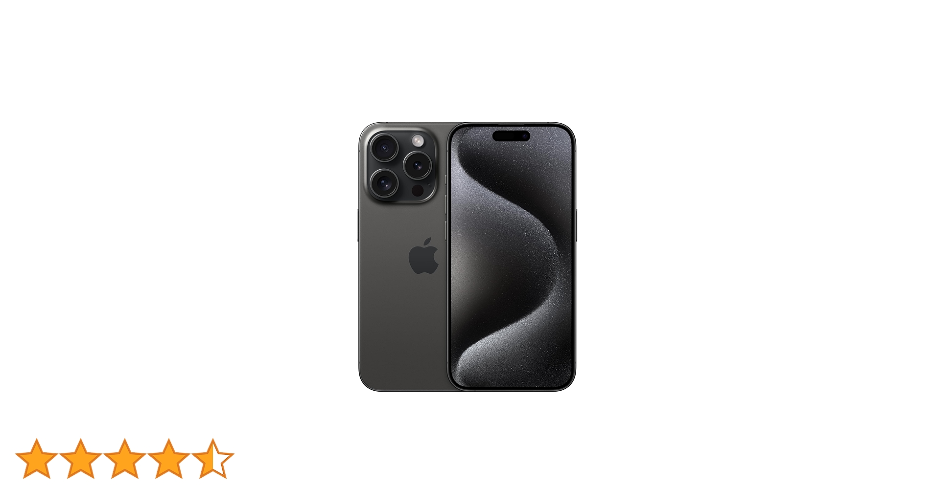 Apple iPhone 15 Pro (256 GB) - Black Titanium : Amazon.in